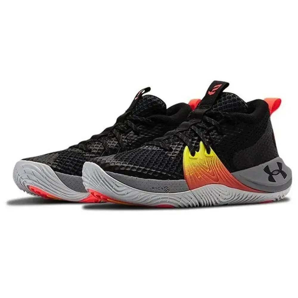 Under Armour Men's Embiid 1 Black Sneakers Size 9.5, 3023086-001 New with Box